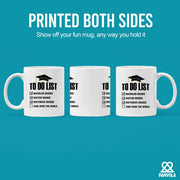 To Do List Ceramic Mug 11 oz White - Panvola