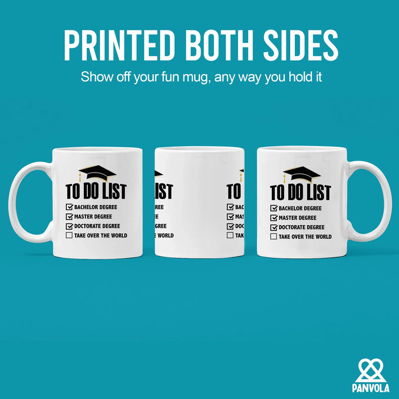To Do List Ceramic Mug 11 oz White - Panvola