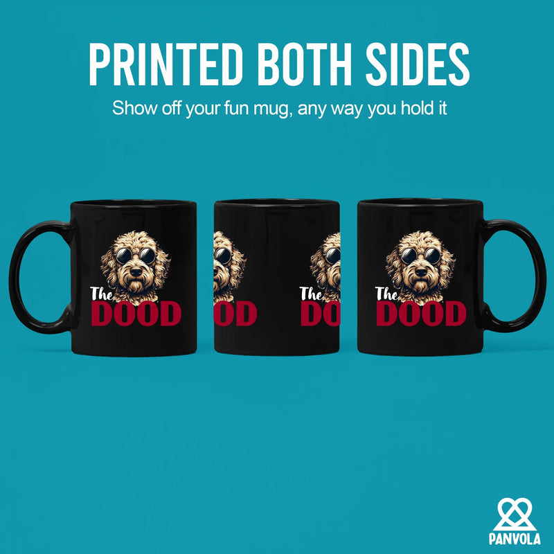 The Dood Ceramic Mug 11 oz Black - Panvola
