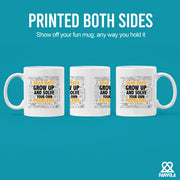 Dear Math Grow Up And Solve Your Own Problem Ceramic Mug 11 oz White - Panvola