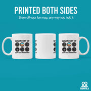 What Part Don’t You Understand Pilot Ceramic Mug 11 oz White - Panvola