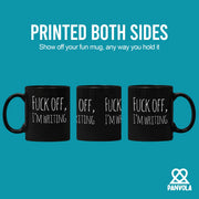 F Off I’m Painting Ceramic Mug 11 oz Black - Panvola