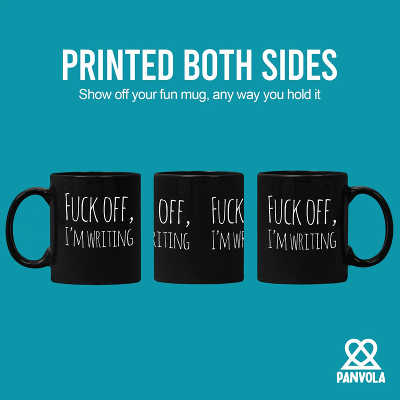 F Off I’m Painting Ceramic Mug 11 oz Black - Panvola