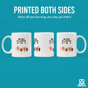 We Rise By Lifting Others Ceramic Mug 11 oz White - Panvola