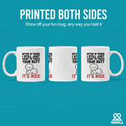 After 10 Years I Still Want To Touch Your Butt Ceramic Mug 11 oz White - Panvola