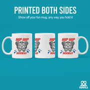 Hip Hip Hooray Recovery Ceramic Mug 11 oz White - Panvola