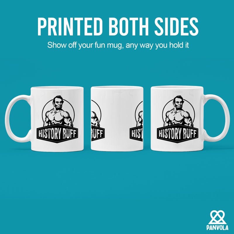 History Buff Mug 11 oz White.