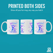 Why Walk When You Can Cartwheel Ceramic Mug 11 oz White - Panvola