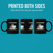 I R Programmer Coffee Mug 11 oz Black - Panvola