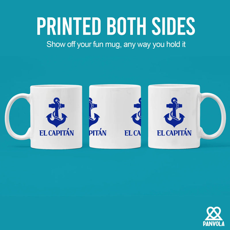 El Capitan Ceramic Mug 11 oz White - Panvola