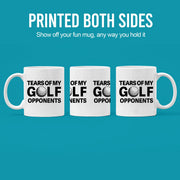 Tears of My Golf Opponents Ceramic Mug 11 oz White - Panvola
