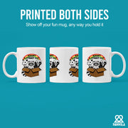 Adopt A Street Cat Ceramic Mug 11 oz White - Panvola