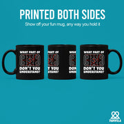 What Part Of Don't You Understand Hockey Ceramic Mug 11 oz Black - Panvola