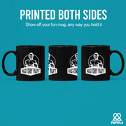 History Buff Ceramic Mug 11 oz Black - Panvola