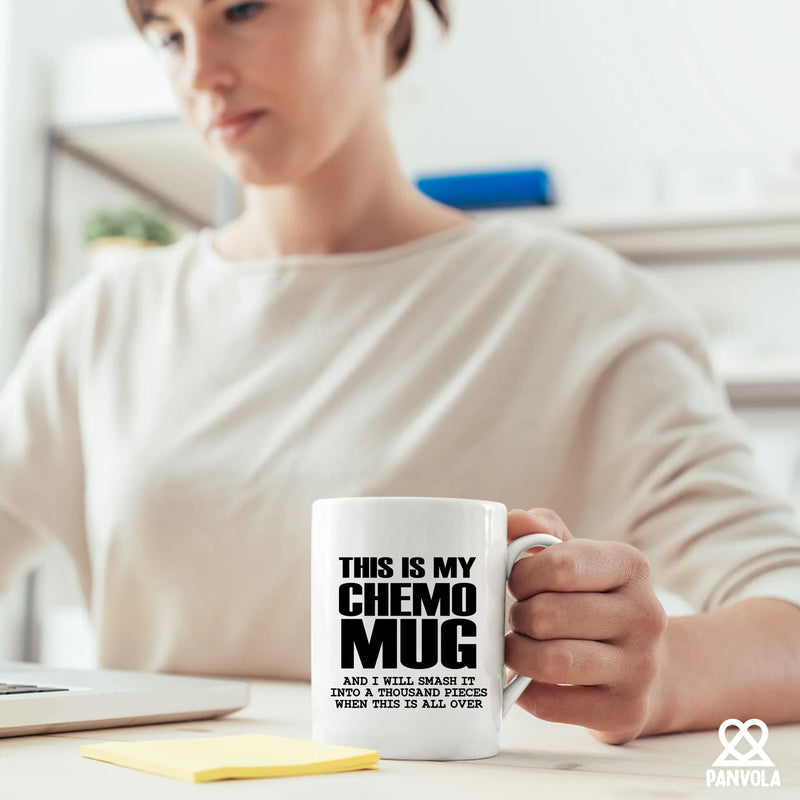 This Is My Chemo Mug Cancer Survivor Gifts 11oz White - Panvola