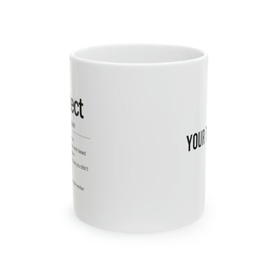 Personalized Architect Definition Customized Ceramic Mug 11 oz White