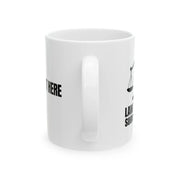Personalized Law School Survival Mug Ceramic Mug 11 oz White - Panvola