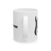 Personalized Careful I Snap Necks For A Living Ceramic Mug 11 oz White - Panvola