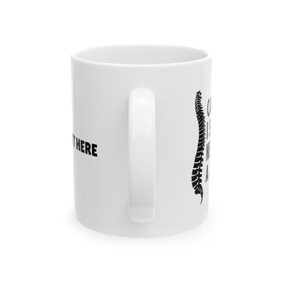 Personalized Careful I Snap Necks For A Living Ceramic Mug 11 oz White