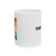 Personalized Weird Being The Same Age As Old People Ceramic Mug 11 oz White - Panvola