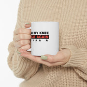 Personalized Make My Knee Great Again Customized Ceramic Mug 11 oz White - Panvola