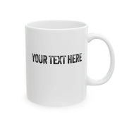 Personalized Raising My Husband Is Exhausting Customized Ceramic Mug 11 oz White - Panvola