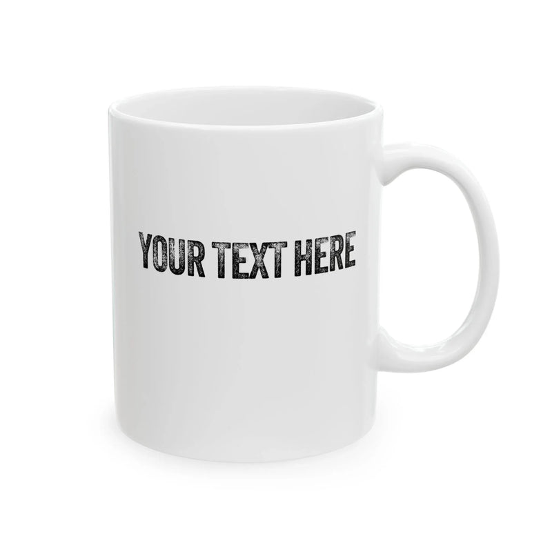 Personalized Raising My Husband Is Exhausting Customized Ceramic Mug 11 oz White - Panvola