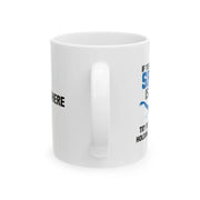 Personalized If You Think Your Sport Is Hard Try Doing It While Holding Your Breath Ceramic Mug 11 oz White - Panvola