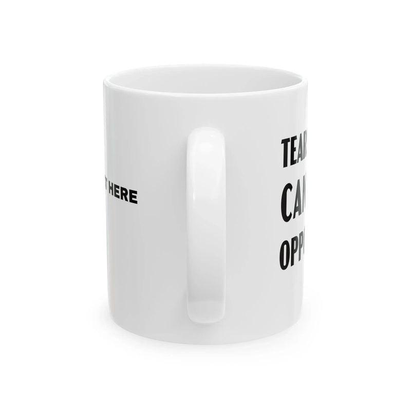 Personalized Tears of My Canasta Opponents Customized Ceramic Mug 11 oz White - Panvola