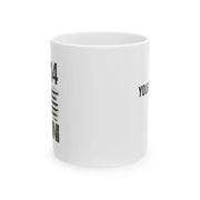 Personalized DD214 Alumni Customized Ceramic Mug 11 oz White - Panvola