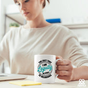 18th Birthday I'm Legally An Adult Is Hilarious Ceramic Mug 11 oz White - Panvola