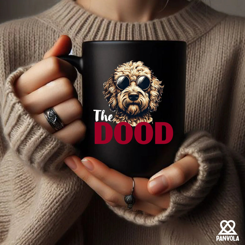 The Dood Ceramic Mug 11 oz Black - Panvola