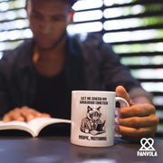 Let Me Check My Giveashitometer Ceramic Mug 11 oz White - Panvola