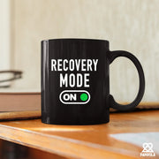Recovery Mode On Ceramic Mug 11 oz Black - Panvola