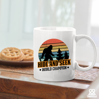 Hide And Seek Champion Ceramic Mug 11 oz White