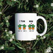 1 Year Cact-U Cact-I Cactus Ceramic Mug 11 oz White - Panvola