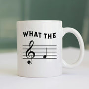 What the F Ceramic Mug 11 oz White - Panvola