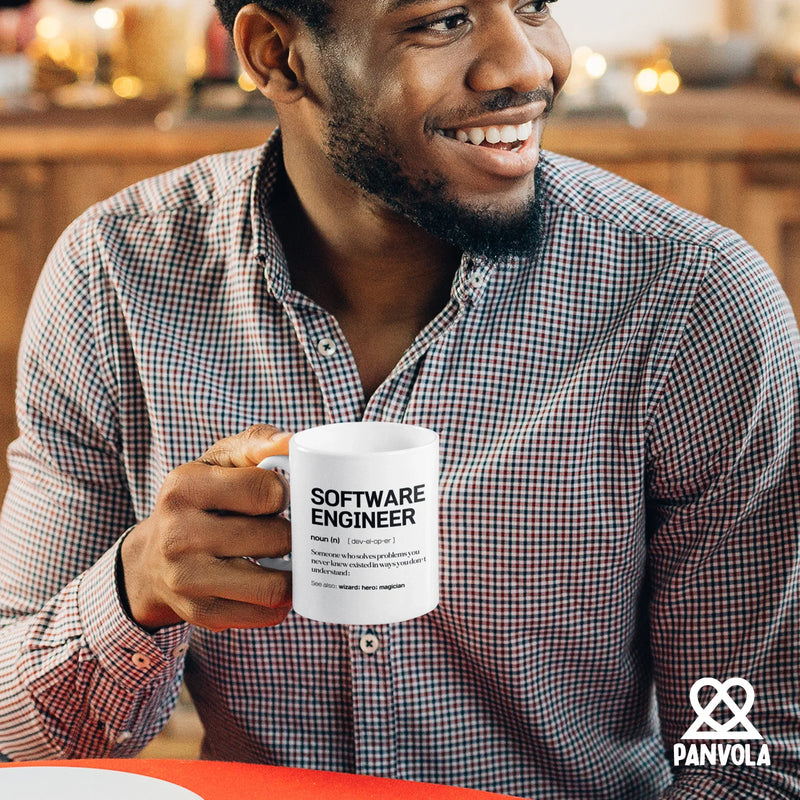Software Engineer Definition Mug 11 oz White - Panvola