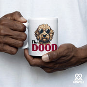 The Dood Goldendoodle Lover Gifts Ceramic Mug 11 oz White - Panvola