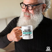 This is What the Worlds Best Godfather Looks Like Ceramic Mug 11 oz White - Panvola