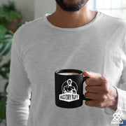 History Buff Ceramic Mug 11 oz Black - Panvola