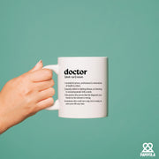 Doctor Definition Ceramic Mug 11 oz Whte - Panvola