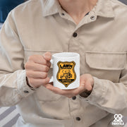 Lawn Enforcement Officer Ceramic Mug 11 oz White - Panvola