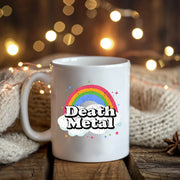 Death Metal Ceramic Mug 11 oz White - Panvola
