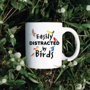 Easily Distracted By Birds Ceramic Mug 11 oz White - Panvola