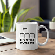It’s What Moves Me Ceramic Mug 11 oz White - Panvola