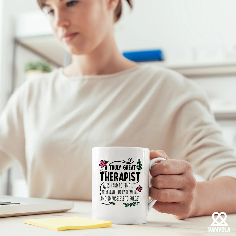 A Truly Great Therapist is Hard to Find Ceramic Mug 11oz White - Panvola