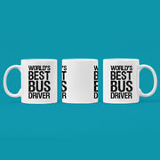 Worlds Best Bus Driver Coffee Mug 11 oz White.