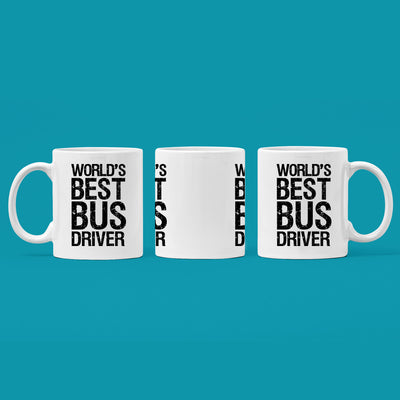 Worlds Best Bus Driver Coffee Mug 11 oz White