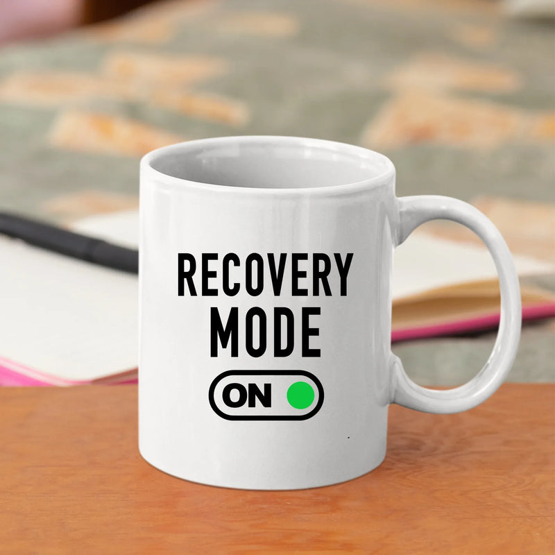 Recovery Mode On Get Well Coffee Mug 11 oz White - Panvola
